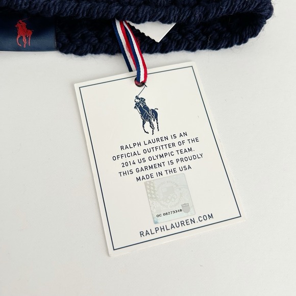 NEW Polo Ralph Lauren 2014 SOCHI Olympics USA Opening Ceremony Wool Hat L/XL - Picture 3 of 5